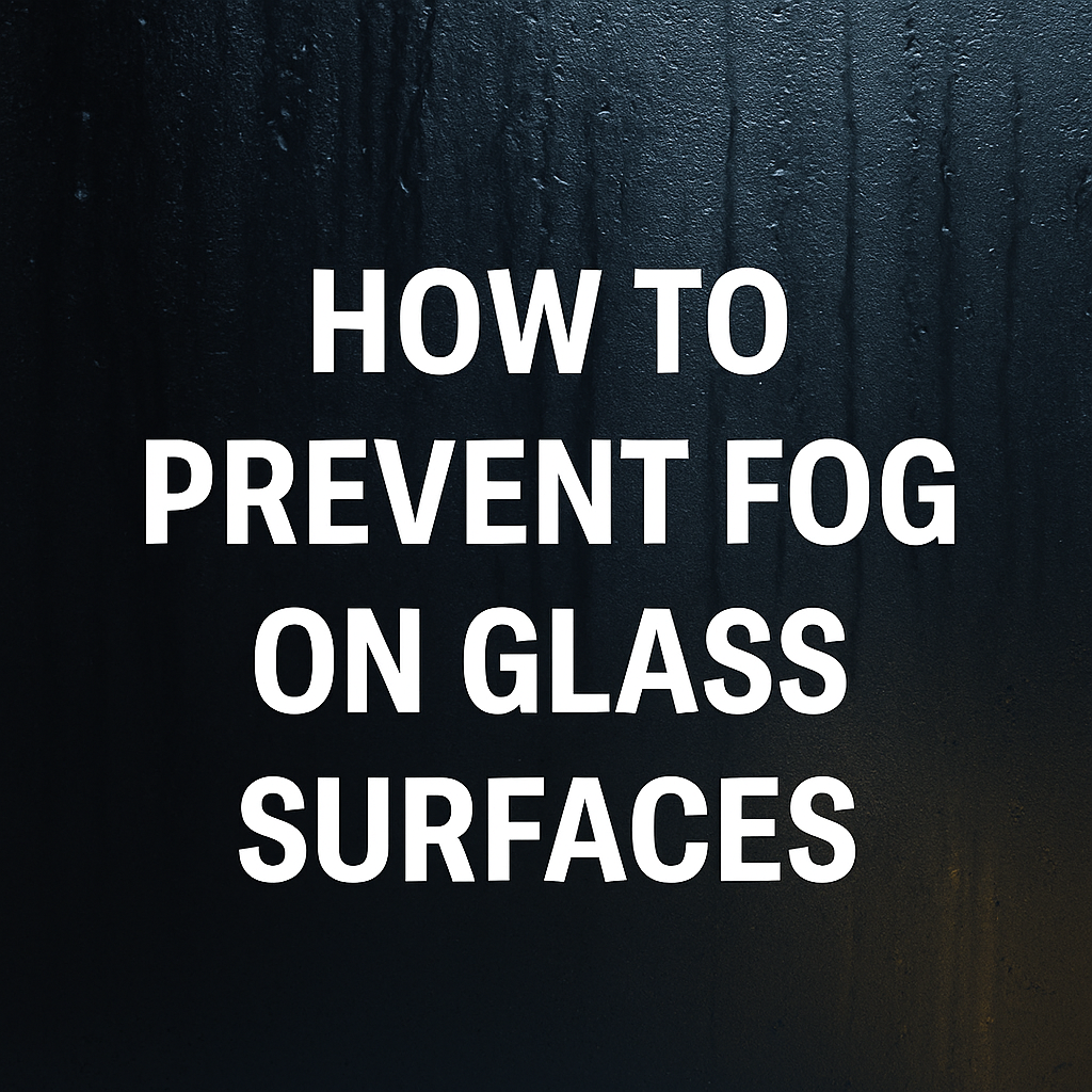 How to Prevent Fog on Glass Surfaces: A Practical Guide for Everyday Use