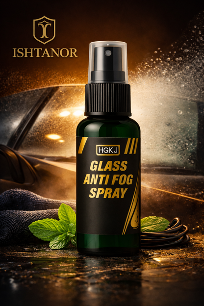 ISHTANOR™ Premium Anti-Fog Glass Spray — 50ml • 100ml • 300ml
