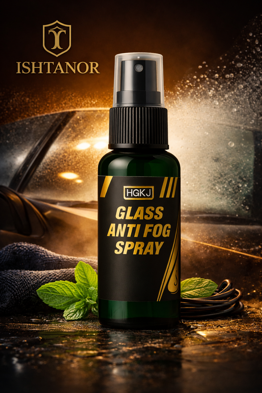 ISHTANOR™ Premium Anti-Fog Glass Spray — 50ml • 100ml • 300ml